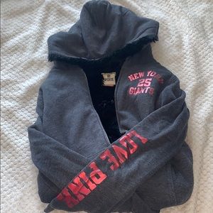 New York Giants zip up jacket